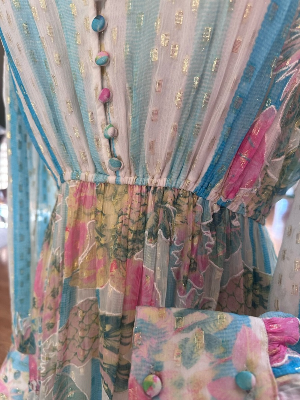 Rococo Sand Lily Maxi Long Dress NWT - Picture 12 of 12